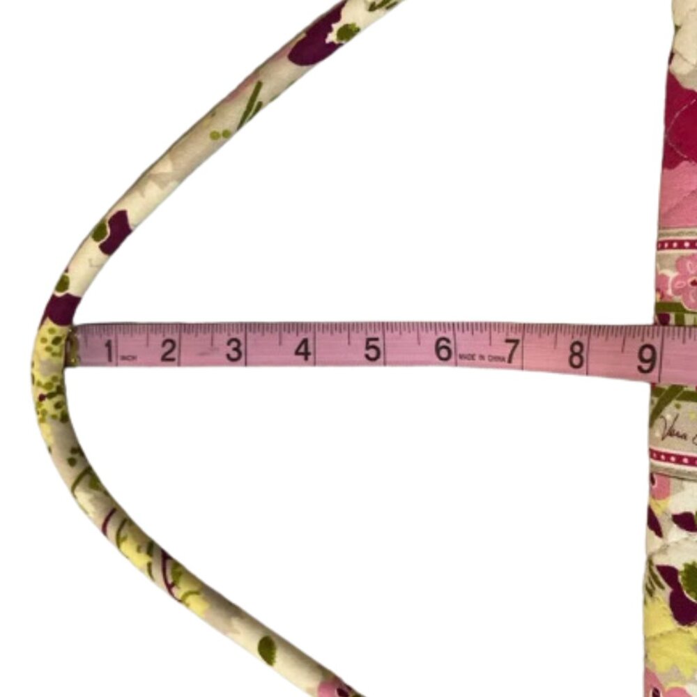 Vera Bradley Knot Just A Clutch Shoulder Bag Make Me Blush Retired Quilted Soft - Picture 11 of 13